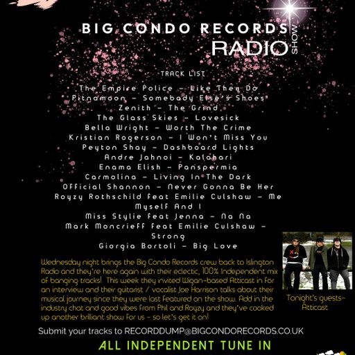 Big Condo Records Radio Show: Atticast (19/03/2025)