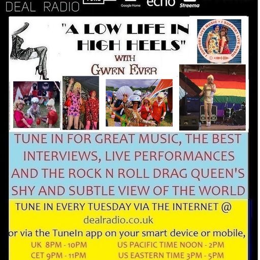 A LOW LIFE IN HIGH HEELS WITH GWEN EVER RADIO SHOW 17TH OCTOBER 2023 EDITION