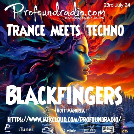 BLACKFINGERS TECHNO ZONE ON TRANCE MEETS TECHNO 23-07-24