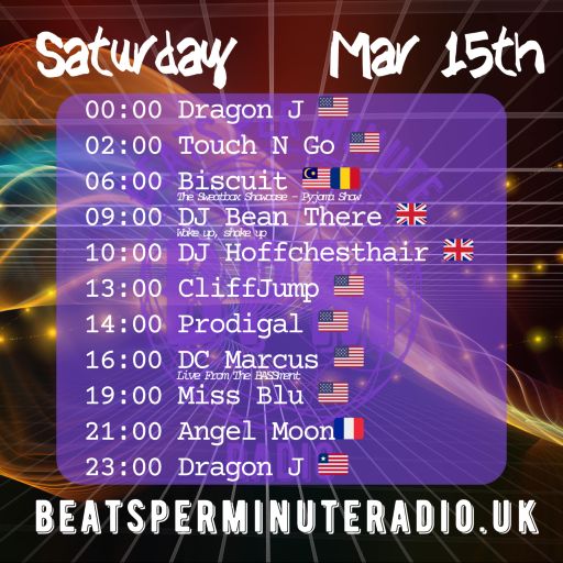 Biscuit- Saturday Pajama Show- Live on Beats Per Minute Radio 15.3.2025