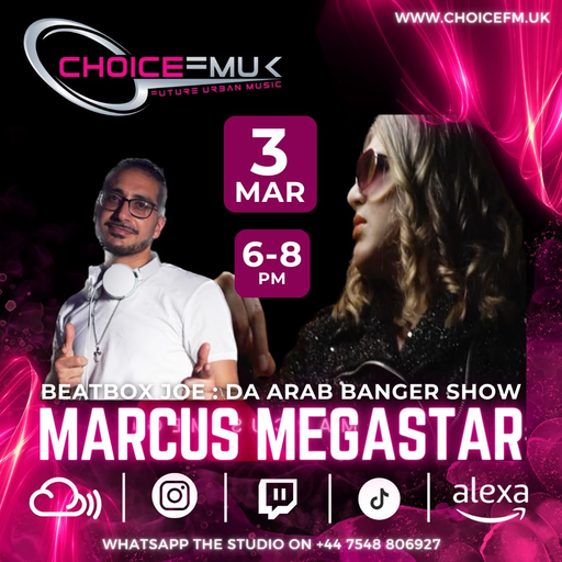 BeatBox Joe doing an interview with Marcus Megastar on Choice FMUK 030324