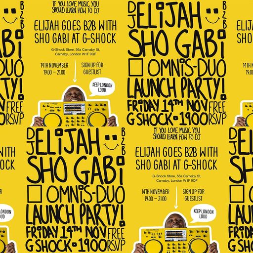 G-SHOCK Radio X Elijah X AlphaTheta - 'If you love music you should learn how to Dj' - 14/11