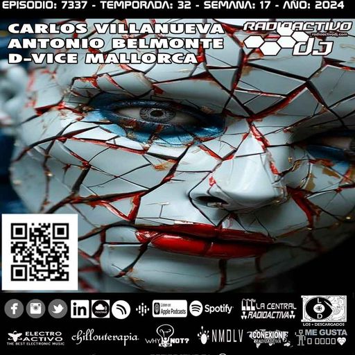 RADIOACTIVO DJ 17-2024 by Carlos Villanueva, Antonio Belmonte, y D-Vice Mallorca
