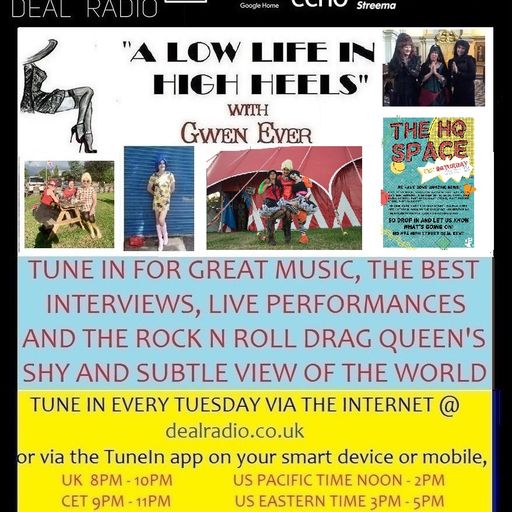 A LOW LIFE IN HIGH HEELS WITH GWEN EVER RADIO SHOW 21ST MARCH 2023 EDITION