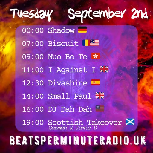 Biscuit-Tuesday Techno Crunch- Live on Beats Per Minute Radio 2.9.2025