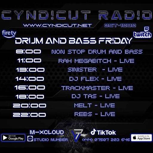Dj-Sinister - Live On Cyndicut Radio - 06-12-2024