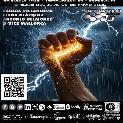 Radioactivo DJ 14-2026 Carlos Villanueva, Elena Blázquez, Antonio Belmonte & D-Vice Mallorca