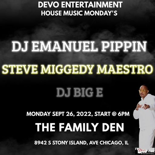 A Night at The Family Den: House Music Mondays - 22 Jan 2024
