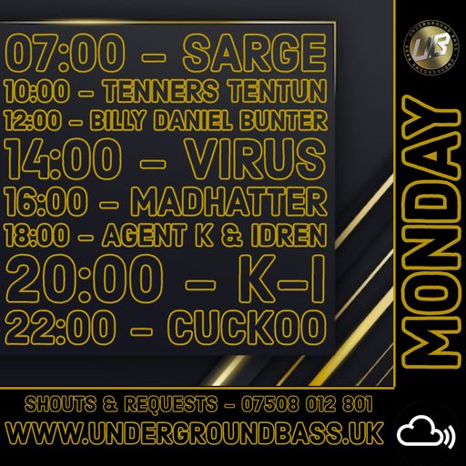 LAST SEWER SQUAD FOR A MO 24-6-24 LIVE ON UNDERGROUNDBASS.UK AND POLSKA