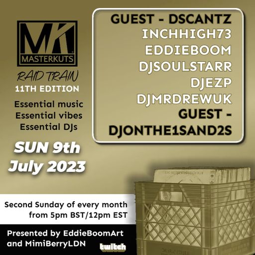 Masterkuts Raid Train 9th  July 2023 Ska, 2Tone, Rocksteady