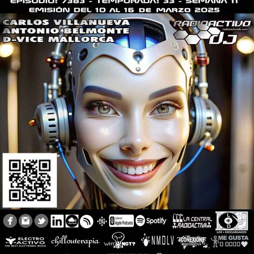 Radioactivo DJ 11-2025 Carlos Villanueva,  Antonio Belmonte & D-Vice Mallorca