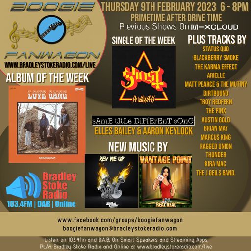 Boogie Fanwagon 9th February 2023