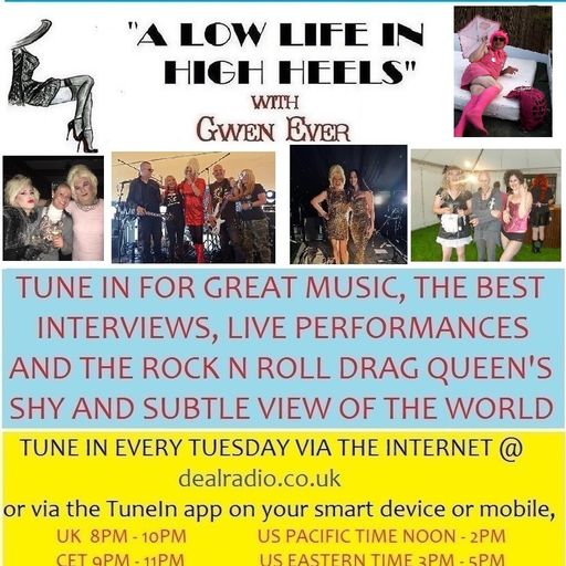A LOW LIFE IN HIGH HEELS WITH GWEN EVER RADIO SHOW 4TH MARCH 2025 EDITION