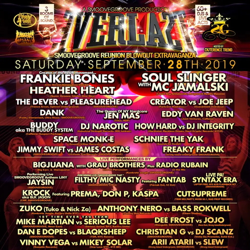 Frankie Bones at Everlast (Long Island, New York - USA) - 28 September 2019