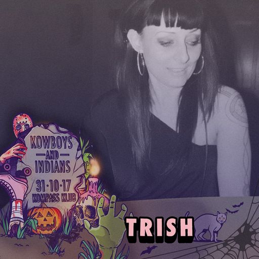 Trish Van Eynde (4 decks set) at "Spooky Roller Disco" @ Kompass (Gent - Belgium) - 31 October 2017