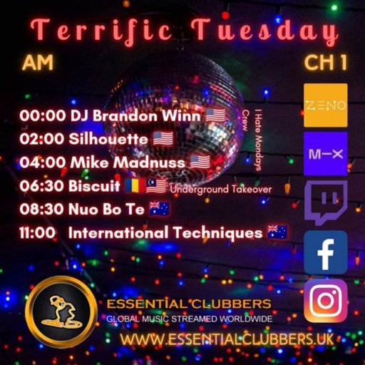 Biscuit-Underground Takeover Tuesday-Drum and Bass-Live on Essential Clubbers Radio 27.12.2022