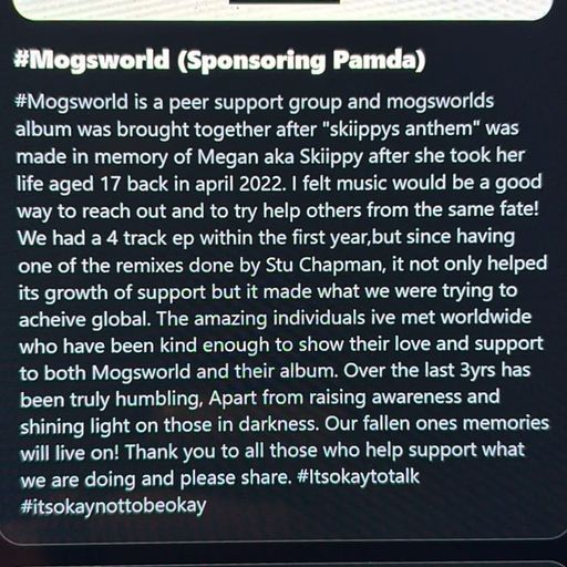 020226 Pamda Mixed Up Monday My Debut Set 2 'Skiipy' R.I.P & #Mogsworld My Sponsor On Cyndicut Radio