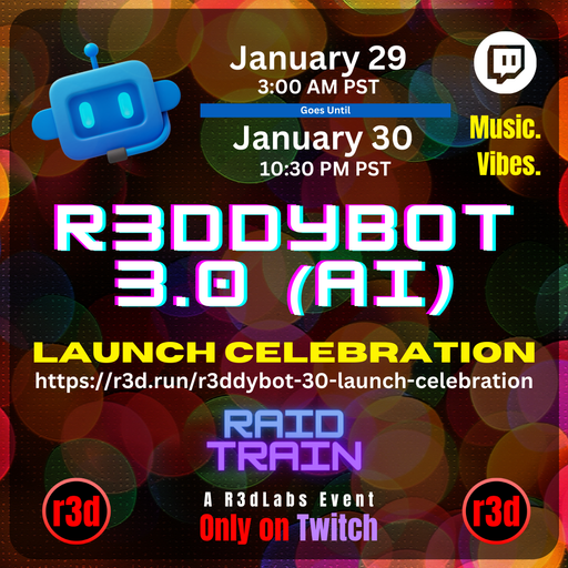 R3ddybot Release Party AI Mix