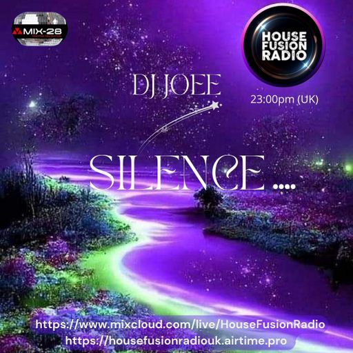 DJ JOEE - " SILENCE " - HOUSE FUSION RADIO UK - SHOW # 114 / BIRTHDAY SET