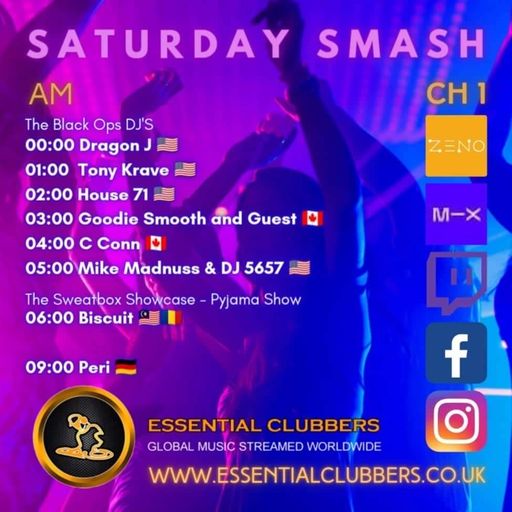 Biscuit- Saturday Pajama Show- Live on Essential Clubbers Radio 1.10.2022