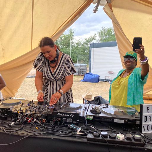 Amazon at weouthere festival 29th August 2022 Hennessey corner with #evesdropcollective