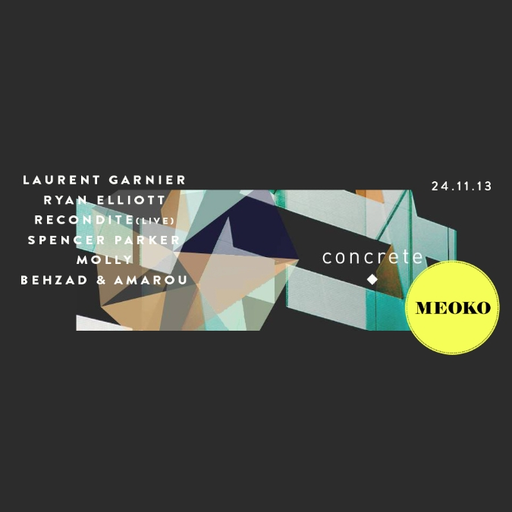Laurent Garnier at Concrete (Paris - France) - 23 November 2013