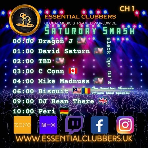 Biscuit-Saturday Pajama Show- The Wonky Donkey Mix-Live on Essential Clubbers Radio 11.2.2023