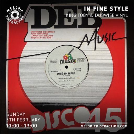 In Fine Style with King Toby & Dubwise Vinyl (February '23)