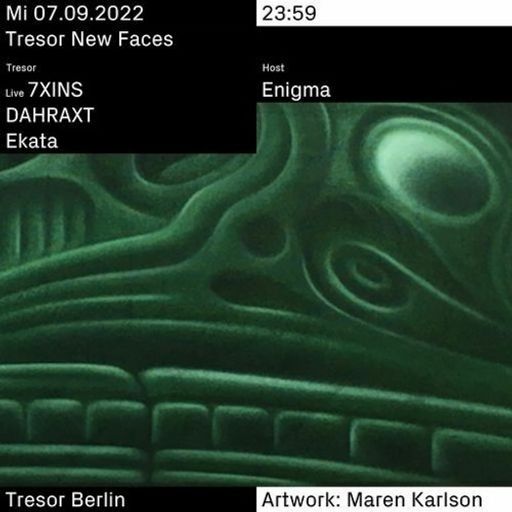 Ekata at "New Faces X Enigma" @ Tresor (Berlin-Germany) - 7 September 2022