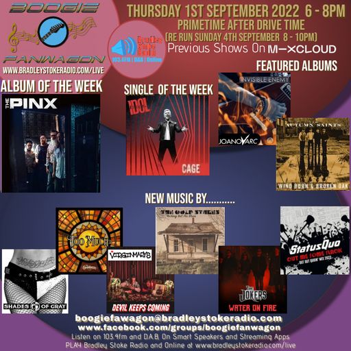 Boogie Fanwagon 1st September 2022