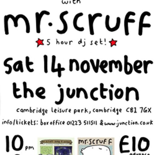Mr Scruff live DJ mix from Cambridge Junction, Saturday 14th November 2009
