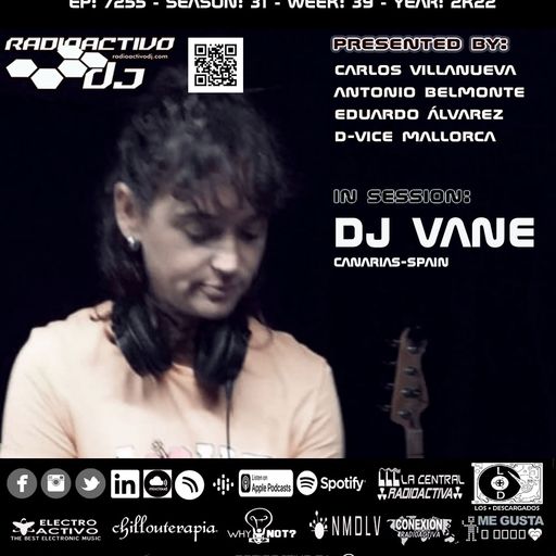 RADIOACTIVO DJ 39-2022 BY CARLOS VILLANUEVA, ANTONIO BELMONTE, EDUARDO ÁLVAREZ & D-VICE MALLORCA