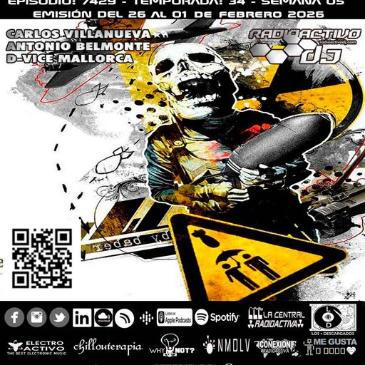 Radioactivo DJ 05-2026 Carlos Villanueva, Antonio Belmonte & D-Vice Mallorca