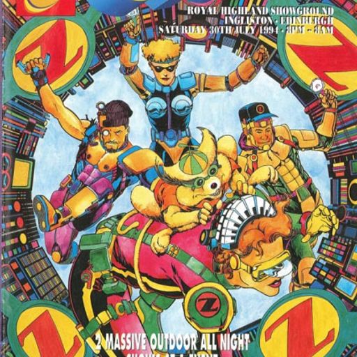 Lenny Dee & Slipmatt w/ Jack Horner - Rezerection 'Event 2' Royal Highland, Edinburgh - 30.7.94