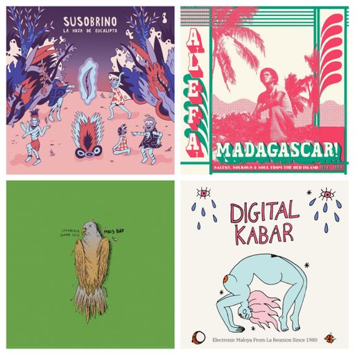 Rebel Up Nightshop #64: Susobrino, Satanique Samba Trio, Alefa Madagascar, Digital Kabar & more