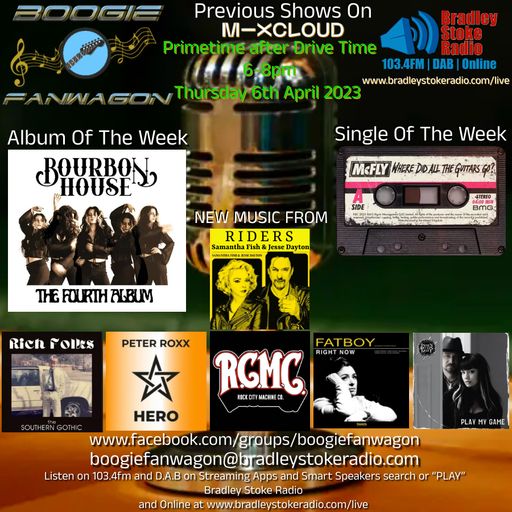 Boogie Fanwagon 6th April 2023