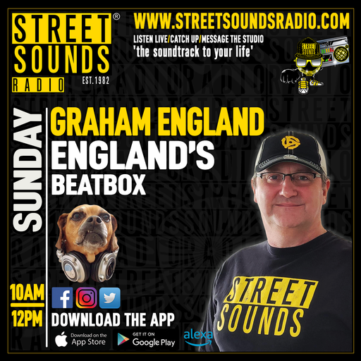 Graham England with The England Beatbox Show on Street Sounds Radio 1000-1200