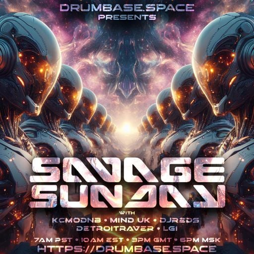Mind (UK) - Drumbase.space - LIVE Savage Sunday - Reawakening