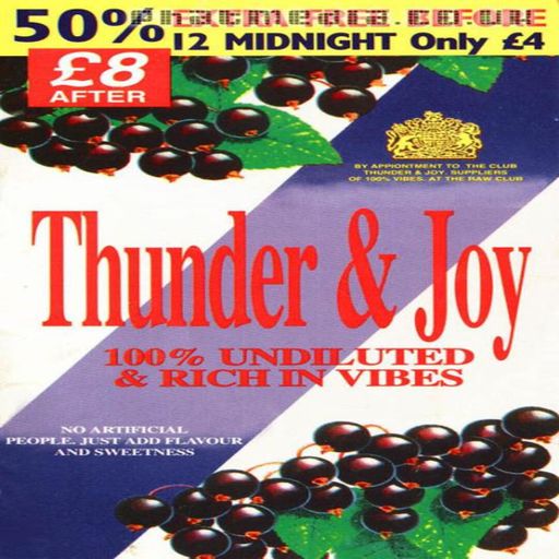 Mampi Swift w/ MC's Moose, Navigator & Stevie Hyper D - Thunder & Joy - Raw Club - 18.12.94