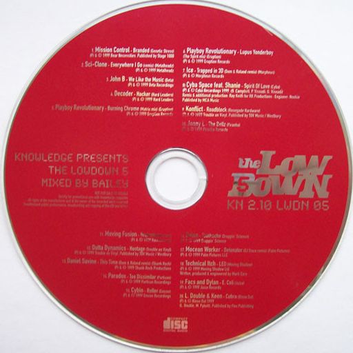 Knowledge Mag 25 cover CD - Bailey