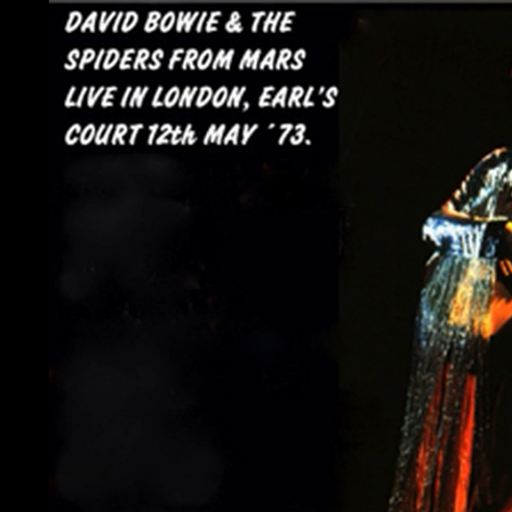 Bowie Live at Earl’s Court, May 12th 1973, London England