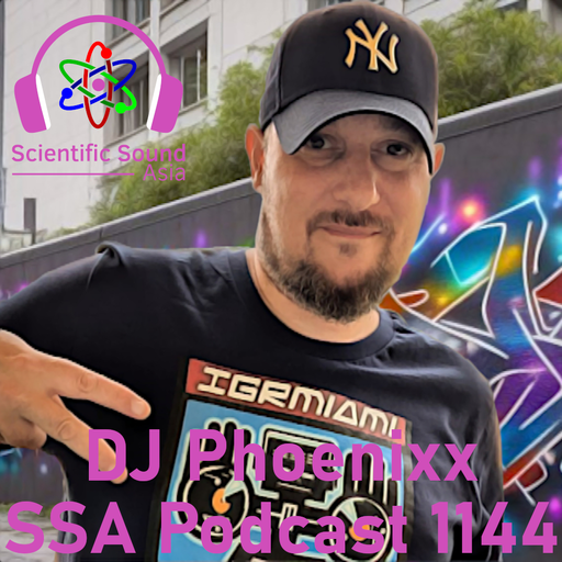 Scientific Sound Asia Podcast 1144 is 'Mixtape Addict DJs' DJ Phoenixx with Flamin' Hip Hop 18.