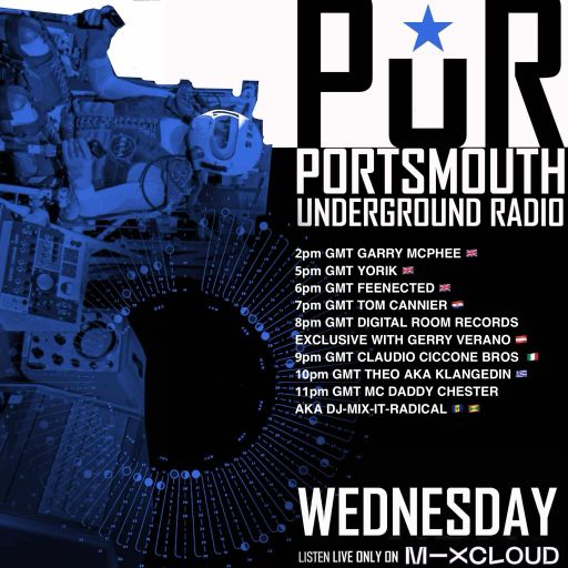 Gerry Verano's exclusive DIGITAL ROOM RECORDS-Set on Portsmouth Underground Radio February 26, 2025