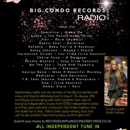 Big Condo Records Radio Show: Emilie Culshaw (12/03/2025)