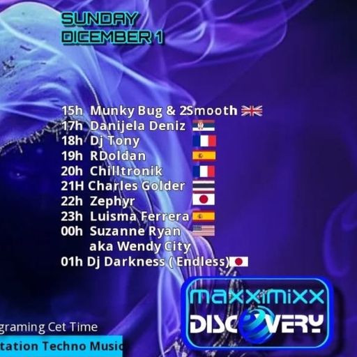 "THE SHIFTING CURRENT" MAXXIMIXX DISCOVERY RADIO STATION STATION SESSION 12/1/2024