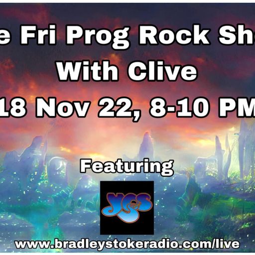 The Fri Prog Rock Show With Clive - 18th November 2022