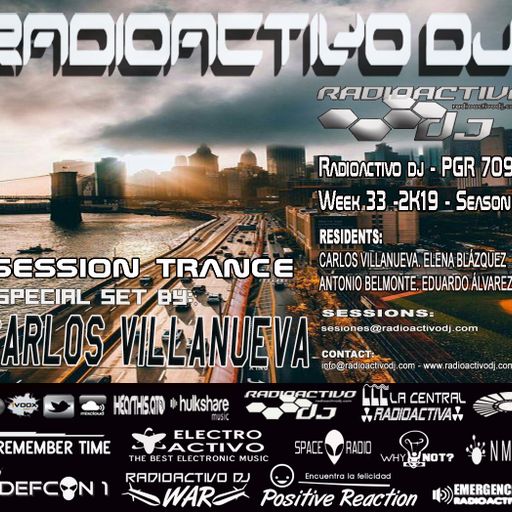 RADIOACTIVO DJ 33-2019 BY CARLOS VILLANUEVA