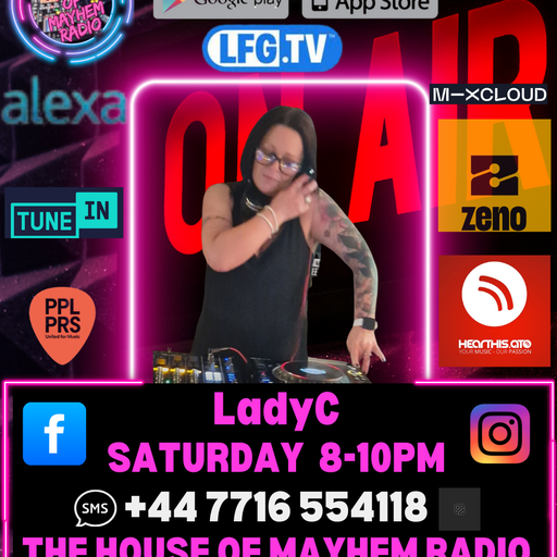 LadyC Frantic Friday Cover show 19-12-25