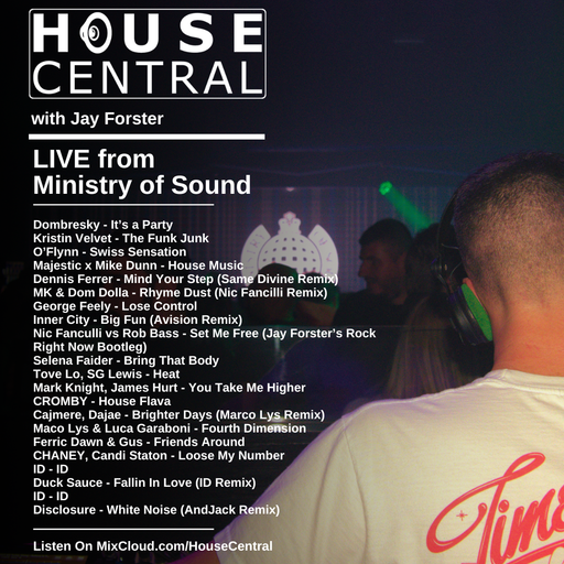 Jay Forster LIVE at Ministry of Sound London (Nov 2024)