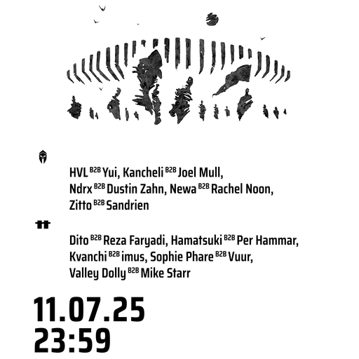 Ndrx B2B Dustin Zahn at "Invited by Residents" @ Bassiani (Tbilisi - Georgia) - 11 July 2025